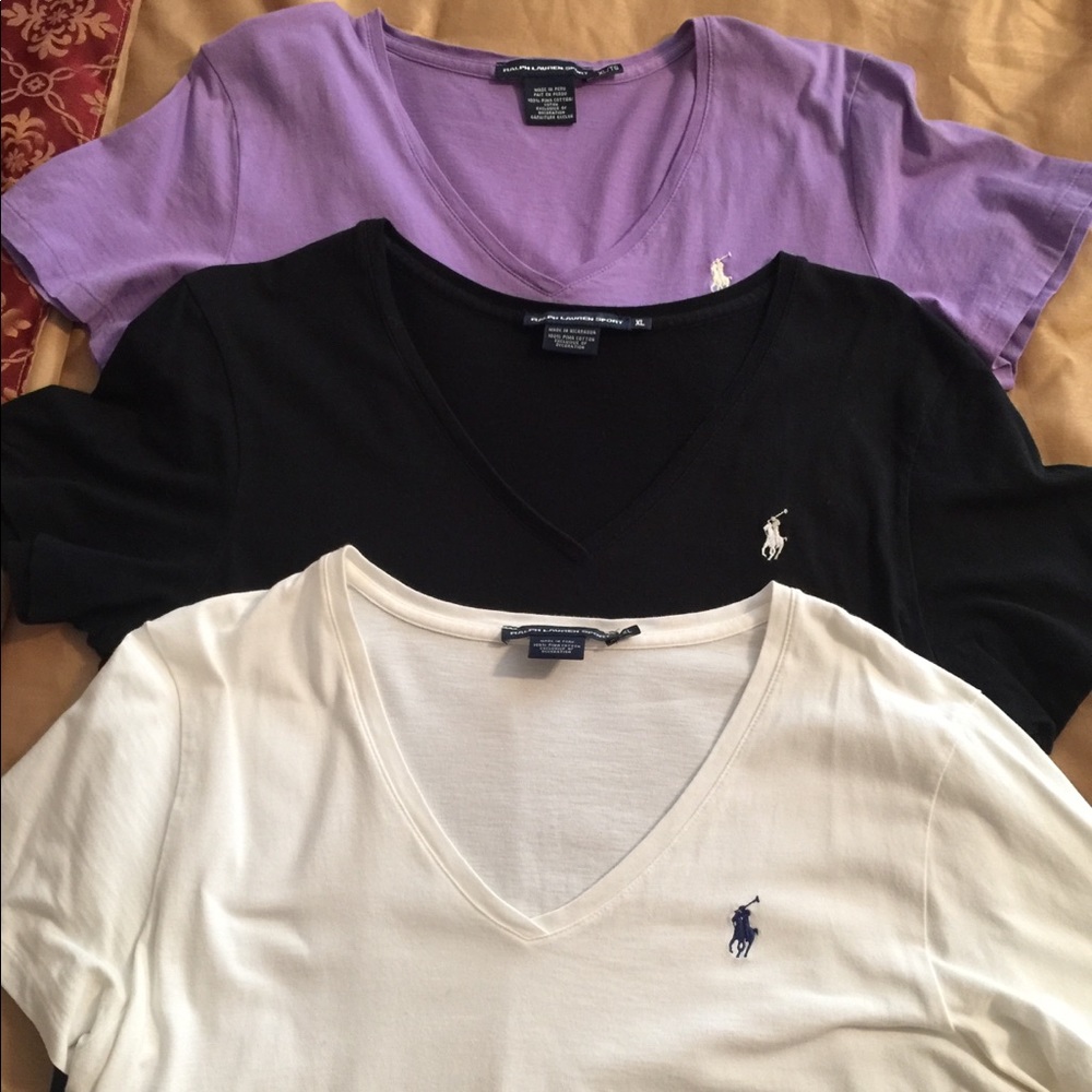 3 Polo t-shirts